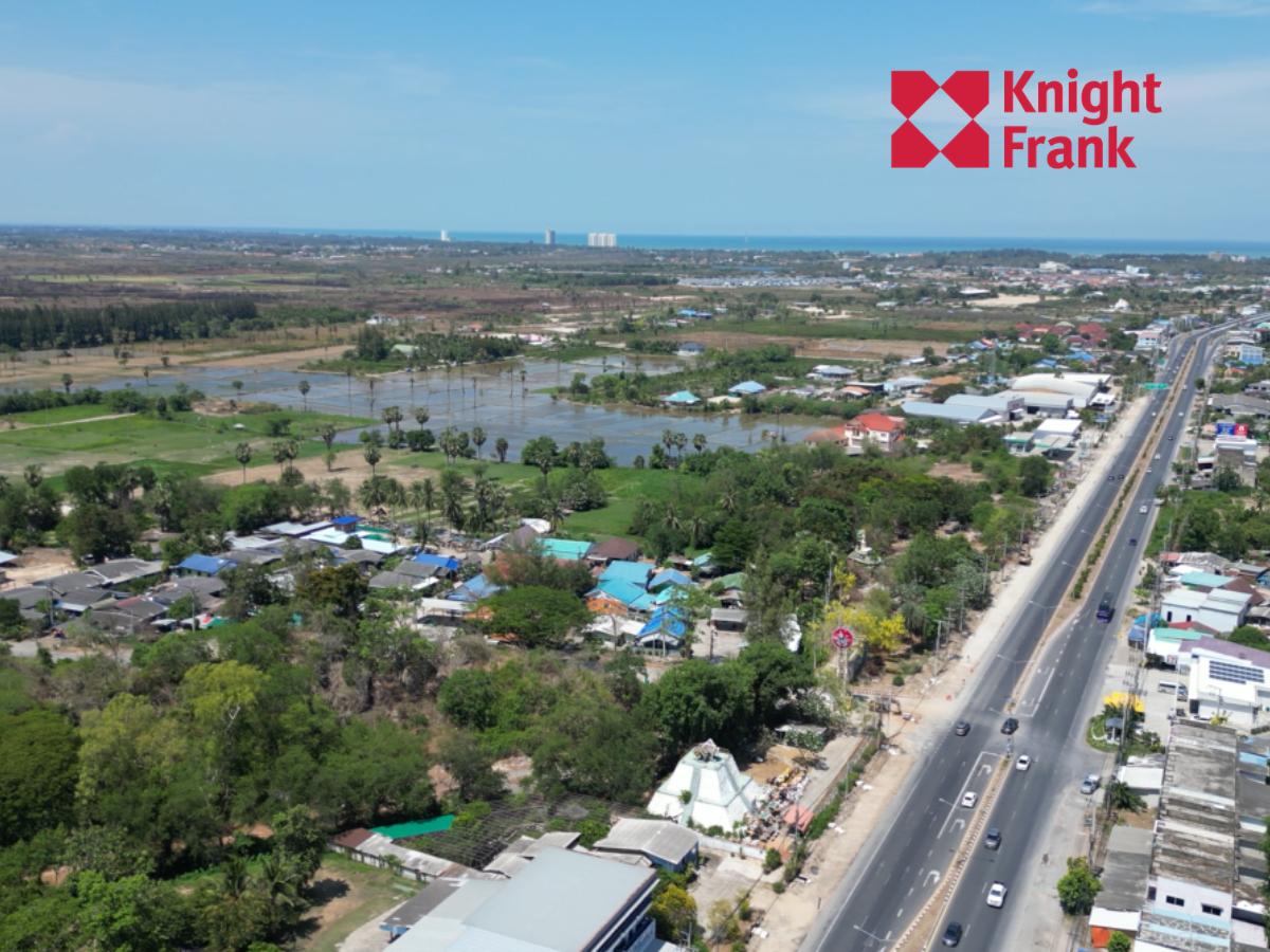รูป ขายที่ดินเปล่า แปลงใหญ่ 1,940 ไร่ (แยกขายได้ 3 กลุ่ม) ติดถนนเพชรเกษม ใกล้หาดชะอำ จังหวัดเพชรบุรี - รูปที่ 4/17