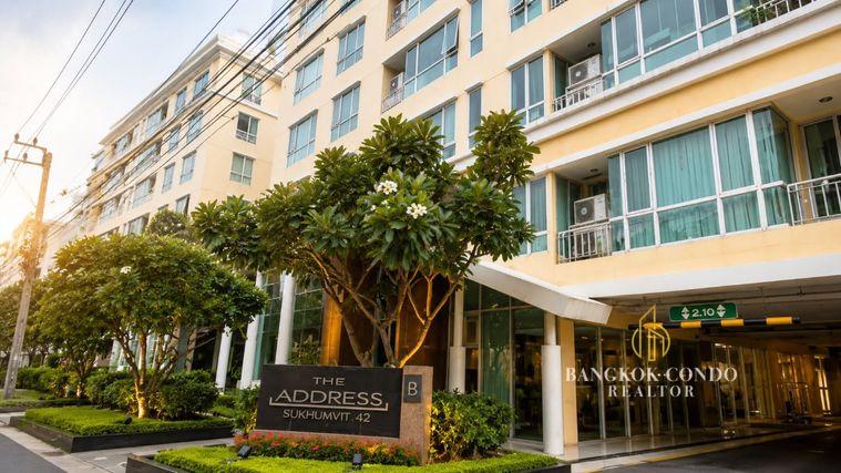 รูป 🍀🍀 Prime condo location🚆 ให้เช่า📌 ดิ แอดเดรส สุขุมวิท 42 (Line:@rent2022) ใกล้ BTS เอกมัย✨พร้อมเข้าอยู่ 🔖A05441 - รูปที่ 6/8