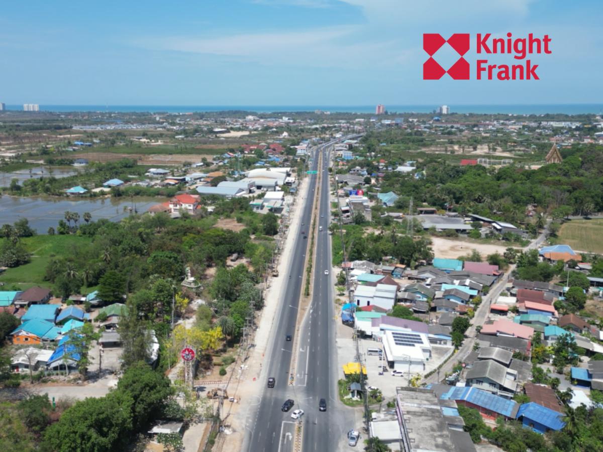 รูป ขายที่ดินเปล่า แปลงใหญ่ 1,940 ไร่ (แยกขายได้ 3 กลุ่ม) ติดถนนเพชรเกษม ใกล้หาดชะอำ จังหวัดเพชรบุรี - รูปที่ 3/17
