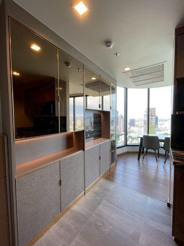 รูป IDEO Q Sukhumvit 36 ปล่อยเช่าห้องมุม ราคาดี ชั้นสูงวิวสวย ตกแต่งมาอย่างดี พร้อมเฟอร์นิเจอร์ครบ!! - รูปที่ 8/14