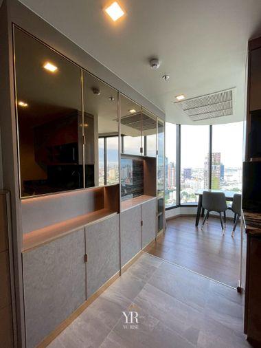 รูป IDEO Q Sukhumvit 36 ปล่อยเช่าห้องมุม ราคาดี ชั้นสูงวิวสวย ตกแต่งมาอย่างดี พร้อมเฟอร์นิเจอร์ครบ!! - รูปที่ 8/14