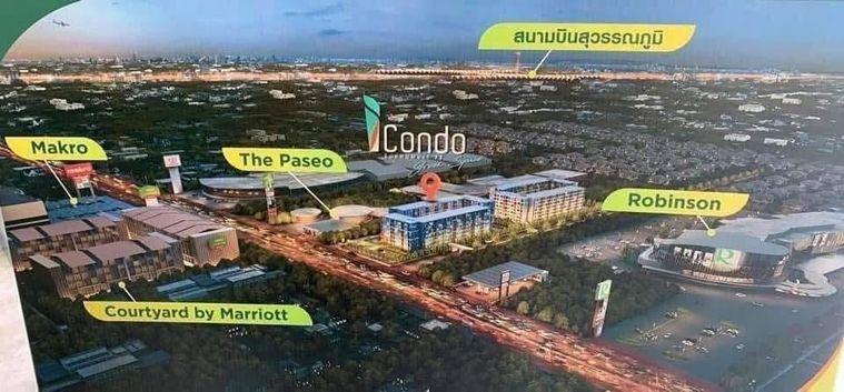 รูป AS2144 ให้เช่าคอนโด iCondo สุขุมวิท77 ลาดกระบัง เฟส2 พร้อมเครื่องใช้ไฟฟ้า เฟอร์นิเจอร์ครบ - รูปที่ 5/5