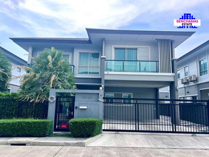รูป 🔥ขาย บ้านเดี่ยวหรู เดอะ ปาล์ม แจ้งวัฒนะ–ชัยพฤกษ์ ตกแต่ง Built-in ครบ พร้อมเข้าอยู่ใกล้ MRT สถานีแยกปากเกร็ด - รูปที่ 1/20