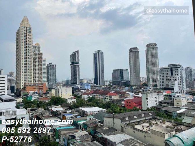 รูป P-52776 📢 ประกาศเช่าคอนโดใกล้ BTS สุรศักดิ์ และทางด่วนสาทร | โครงการ เซ็นทริค สาทร-เซนต์หลุยส์ ชั้น11 วิวเมือง Line: @easythaihome 085-592-2897 - รูปที่ 2/12