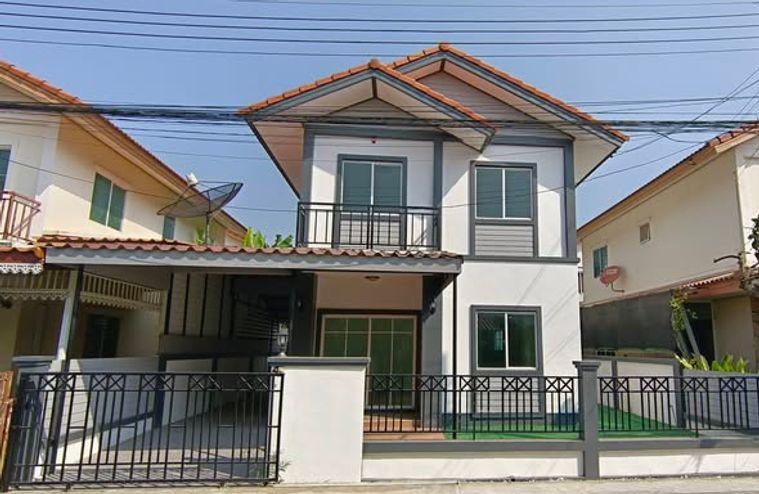 รูป 🔥ขาย บ้านเดี่ยว✅ บ้านฟ้าปิยรมย์ พรีเมียร์พาร์ค รังสิต–ลำลูกกา คลอง 6 (Banfah Piyarom Premier Park Rangsit – Lam Luk Ka Khlong 6) | ใกล้ถนนลำลูกกา - รูปที่ 1/9