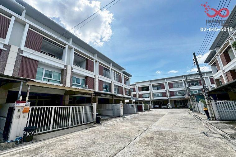รูป ขายทาวน์โฮม 3 ชั้น 30 ตร.ว. ไพรเวททาวน์ โพธิ์แก้ว 3 ลาดพร้าว 101-ประดิษฐ์มนูธรรม  - รูปที่ 1/12