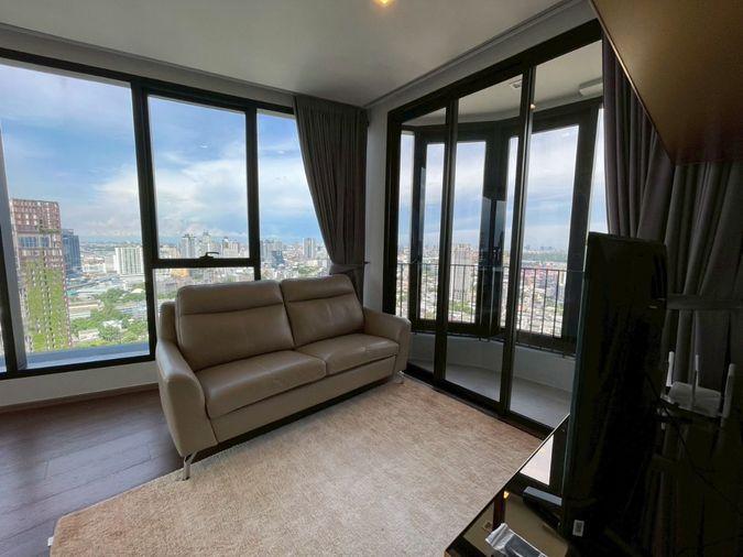 รูป IDEO Q Sukhumvit 36 ปล่อยเช่าห้องมุม ราคาดี ชั้นสูงวิวสวย ตกแต่งมาอย่างดี พร้อมเฟอร์นิเจอร์ครบ!! - รูปที่ 3/14