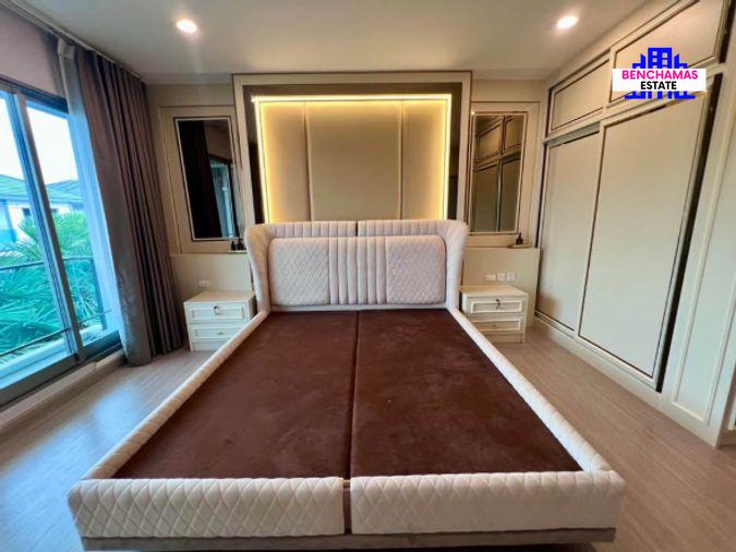 รูป 🔥ขาย บ้านเดี่ยวหรู เดอะ ปาล์ม แจ้งวัฒนะ–ชัยพฤกษ์ ตกแต่ง Built-in ครบ พร้อมเข้าอยู่ใกล้ MRT สถานีแยกปากเกร็ด - รูปที่ 8/20