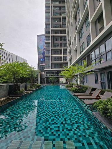 รูป 🏙️ Duplex พร้อมอยู่ ทำเลพระราม 9 ตรงข้าม Central พระราม 9 Ideo Mobi Rama 9 | ไอดีโอ โมบิ พระราม 9 - รูปที่ 11/12