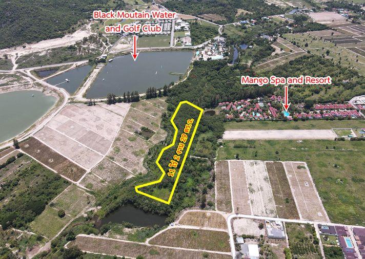 รูป ขายที่ดิน ใกล้สวนน้ำ แบล็ค เมาน์เทน หัวหิน  - รูปที่ 3/20