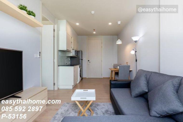 รูป P-53156 📢 ประกาศเช่าคอนโดใกล้ MRT สุขุมวิท และ BTS อโศก | โครงการ โนเบิล รีโคล สุขุมวิท 19 ชั้น17 วิวเมือง Line: @easythaihome 085-592-2897 - รูปที่ 6/13