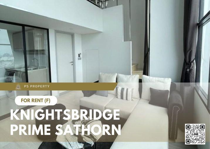 รูป ให้เช่า ✨ Knightsbridge Prime Sathorn ✨ ห้อง DUPLEX เฟอร์นิเจอร์ และ เครื่องใช้ไฟฟ้าครบ  - รูปที่ 1/11