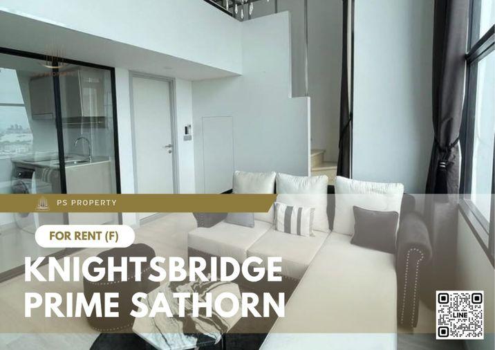 รูป ให้เช่า ✨ Knightsbridge Prime Sathorn ✨ ห้อง DUPLEX เฟอร์นิเจอร์ และ เครื่องใช้ไฟฟ้าครบ - รูปที่ 1/11