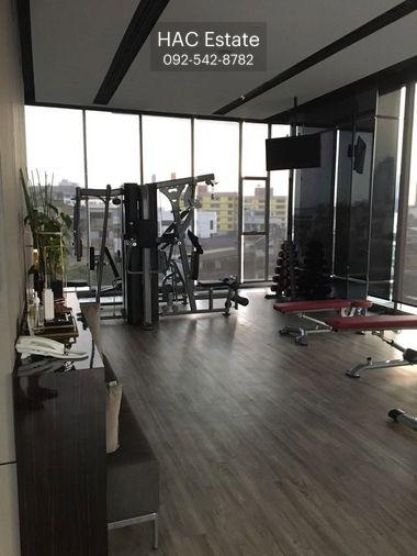 รูป (ว่าง1กรกฏาคม69)ให้เช่าThe Roomสาทร-เซนหลุยส์ - 1นอน 35ตรม. ชั้น15 - Line:@hac55 - รูปที่ 3/11