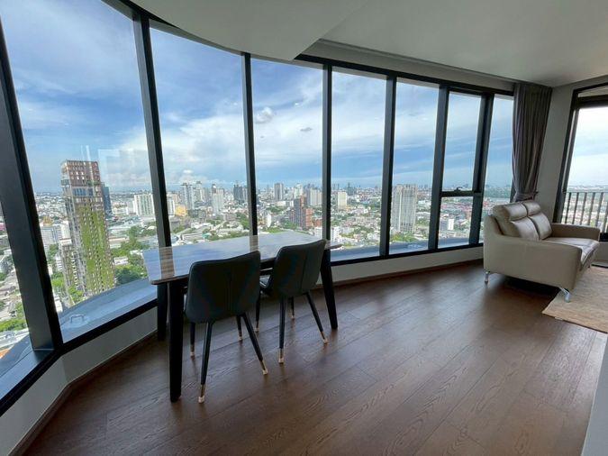 รูป IDEO Q Sukhumvit 36 ปล่อยเช่าห้องมุม ราคาดี ชั้นสูงวิวสวย ตกแต่งมาอย่างดี พร้อมเฟอร์นิเจอร์ครบ!! - รูปที่ 6/14