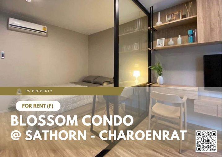 รูป ให้เช่า ✨ Blossom Condo @ Sathorn - Charoenrat ✨ เฟอร์นิเจอร์ และ เครื่องใช้ไฟฟ้าครบ ใกล้ BTS สุรศักดิ์ - รูปที่ 1/8