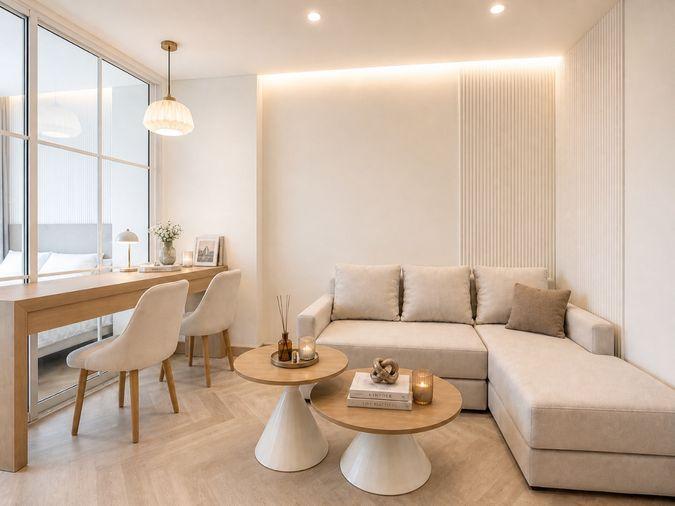 รูป ขายคอนโด Plum Condo นวมินทร์ ห้องสวย เฟอร์นิเจอร์ใหม่หมด - รูปที่ 4/8