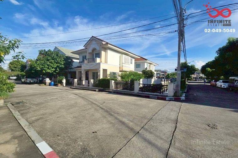 รูป ขายบ้านเดี่ยว 2 ชั้น หลังมุม หมู่บ้านเดอะวิลล่า ท่าอิฐ-รัตนาธิเบศร์ ใกล้ MRT บางรักน้อย-ท่าอิฐ - รูปที่ 1/11
