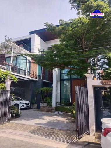รูป 🔥 ขาย บ้านเดี่ยว หมู่บ้านนริศา ธนบุรีรมย์ (Narisa Thonburirom Village) | ประชาอุทิศ 78/1 ใกล้มหาวิทยาลัยเทคโนโลยีพระจอมเกล้าธนบุรี (บางมด) - รูปที่ 1/7