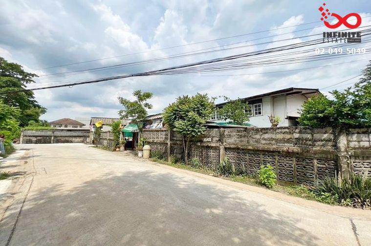 รูป ขายที่ดิน 218 ตร.ว. พร้อมสิ่งปลูกสร้าง แปลงมุม ซอยรามอินทรา 47 ใกล้ทางพิเศษฉลองรัช รถไฟฟ้าสายสีชมพู สถานีมัยลาภ - รูปที่ 1/7