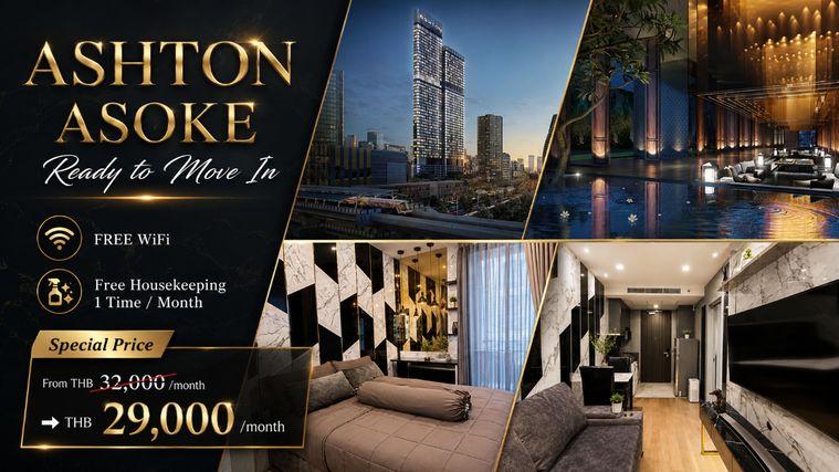 picture 🚆🔥 Prime Condo Location For Rent 📍 Ashton Asoke Condominium (Line: @rent2022) | Prime Asoke Location  ✨Ready to move in! ✨ 📌 Ref Code: A06204 - 1/11