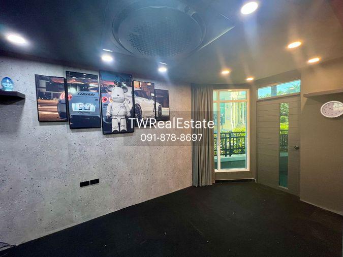 รูป ให้เช่า Baan Klang Muang S-Sense Rama 9 – Ladprao ทาวน์โฮมหลังมุม รีโนเวทใหม่ Built-in ทั้งหลัง พร้อมเข้าอยู่ ใกล้โรงเรียนนานาชาติฝรั่งเศส กรุงเทพ - รูปที่ 13/36