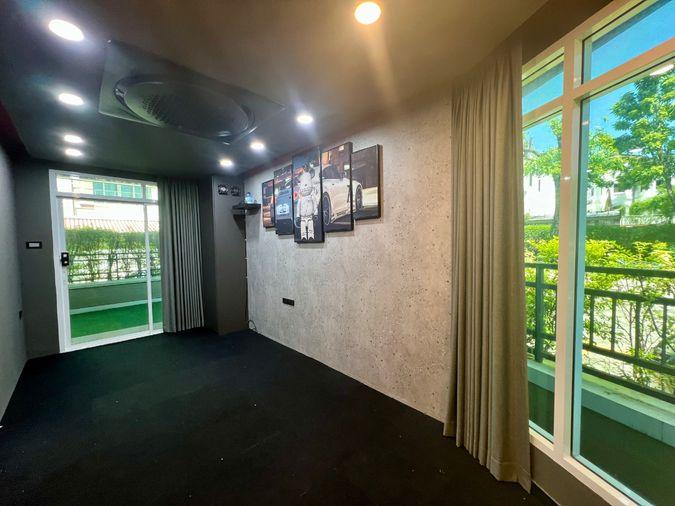 รูป ให้เช่า Baan Klang Muang S-Sense Rama 9 – Ladprao ทาวน์โฮมหลังมุม รีโนเวทใหม่ Built-in ทั้งหลัง พร้อมเข้าอยู่ ใกล้โรงเรียนนานาชาติฝรั่งเศส กรุงเทพ - รูปที่ 12/36