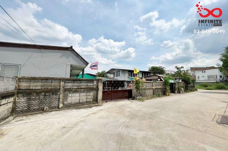 รูป ขายที่ดิน 218 ตร.ว. พร้อมสิ่งปลูกสร้าง แปลงมุม ซอยรามอินทรา 47 ใกล้ทางพิเศษฉลองรัช  รถไฟฟ้าสายสีชมพู สถานีมัยลาภ - รูปที่ 2/7