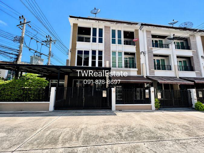 รูป ให้เช่า Baan Klang Muang S-Sense Rama 9 – Ladprao ทาวน์โฮมหลังมุม รีโนเวทใหม่ Built-in ทั้งหลัง พร้อมเข้าอยู่ ใกล้โรงเรียนนานาชาติฝรั่งเศส กรุงเทพ - รูปที่ 36/36