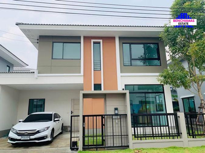 รูป 🔥 ขายบ้านแฝด 2 ชั้น ✅ คาซ่า เพรสโต้ (Casa Presto) ใกล้มหาวิทยาลัยเทคโนโลยีพระจอมเกล้าธนบุรี (บางมด) - รูปที่ 1/12