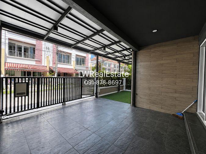 รูป ให้เช่า Baan Klang Muang S-Sense Rama 9 – Ladprao ทาวน์โฮมหลังมุม รีโนเวทใหม่ Built-in ทั้งหลัง พร้อมเข้าอยู่ ใกล้โรงเรียนนานาชาติฝรั่งเศส กรุงเทพ - รูปที่ 35/36