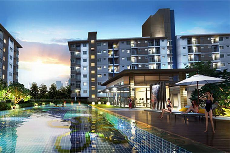 picture 2672CRH, 1 Br. condo for rent at Supalai City Resort Ratchada–Huaykhwang. - 11/12