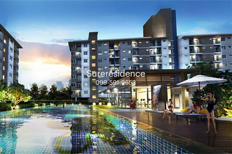 picture 2672CRH, 1 Br. condo for rent at Supalai City Resort Ratchada–Huaykhwang. - 11/12