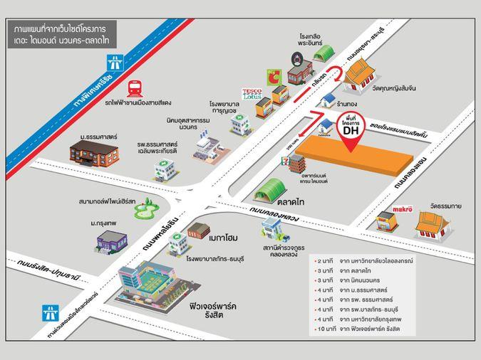 รูป ขายคอนโด เดอะ ไดมอนด์ นวนคร-ตลาดไท พหลโยธิน ปทุมธานี - รูปที่ 9/9