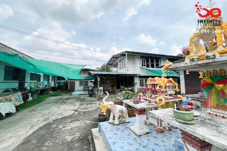 รูป ขายที่ดิน 218 ตร.ว. พร้อมสิ่งปลูกสร้าง แปลงมุม ซอยรามอินทรา 47 ใกล้ทางพิเศษฉลองรัช  รถไฟฟ้าสายสีชมพู สถานีมัยลาภ - รูปที่ 3/7