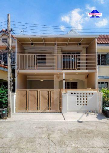 รูป 🔥 ขาย ทาวน์โฮม ✅ หมู่บ้านบุศรินทร์ บ้านกล้วย–ไทรน้อย (Busarin Village Bang Bua Thong–Sai Noi) | ใกล้เซ็นทรัล เวสต์เกต และสถานีคลองบางไผ่ - รูปที่ 1/16