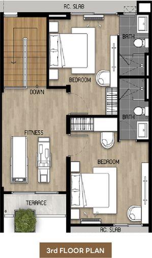 รูป J129| บ้านเดี่ยว 3 ชั้น โครงการ ฟีล ทาวน์ ลาดพร้าว 101  หลังใหญ่ ใจกลางลาดพร้าว 101   (ราคา 18,850,000   บาท) - รูปที่ 86/86