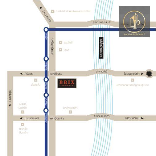 picture 🎈#MT2607_024 🎈💥Urgent💥 Guaranteed availability! Click quickly before it's gone‼️ For Rent 22k.🔥 Brix Condo Charansanitwong 64 - 16/16