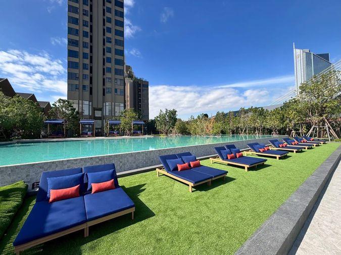 รูป วิวสะพานหลักล้าน! ปล่อยเช่า NUE Riverest ราษฎร์บูรณะ ชั้น 7 วิวสวยตาแตก 🌅 - รูปที่ 13/21