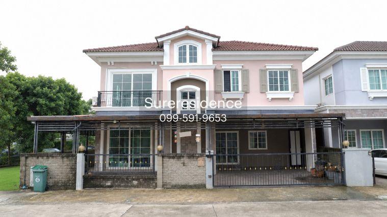 รูป CB119♚บ้านเดี่ยว 4 ห้องนอน ขาย⚝เกษตร-นวมินทร์♜ใกล้เดอะมอลล์บางกะปิ∞065-9423251,099-5919653▚Line@sureresidence - รูปที่ 1/1
