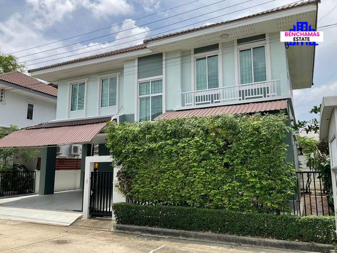 รูป 🔥ขาย บ้านพร้อมที่ดิน หมู่บ้านกรองทอง ทรอปิคอล เฉลิมพระเกียรติ ประเวศ หลังบ้านติดคลอง ทำเลดีอยู่ติดถนนใหญ่ ✅ลดทันที 3 แสนบาท - รูปที่ 1/15