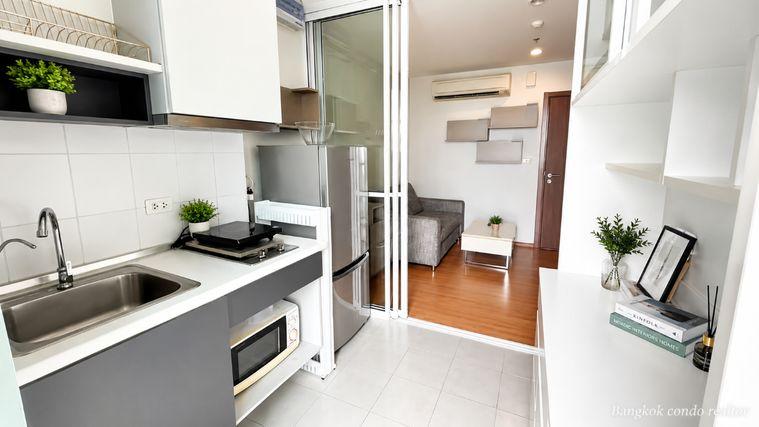 รูป 🍀🍀 Prime condo location 🚆ให้เช่า📌 เดอะ เบส สุขุมวิท 77(Line:@rent2022)BTS อ่อนนุช ✨พร้อมเข้าอยู่ ✨ A08199 - รูปที่ 7/9