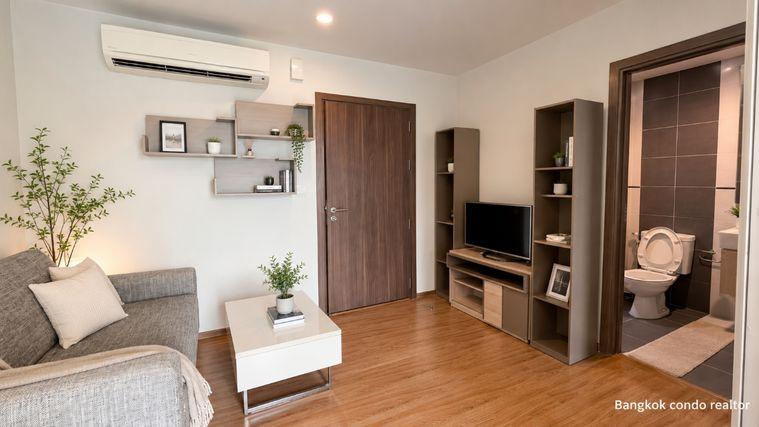 รูป 🍀🍀 Prime condo location 🚆ให้เช่า📌 เดอะ เบส สุขุมวิท 77(Line:@rent2022)BTS อ่อนนุช ✨พร้อมเข้าอยู่ ✨ A08199 - รูปที่ 4/9