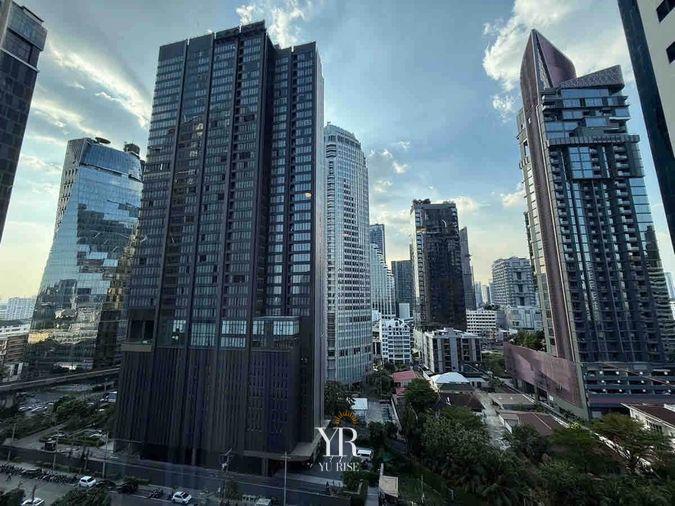 รูป Culture Thonglor ห้องสวยคุมโทนไม้อุ่น ฟังก์ชันจัดเต็ม มีมุมทำงานชมวิวเมืองน่าอยู่มาก 1 ห้องนอน 1 ห้องน้ำ - รูปที่ 11/11