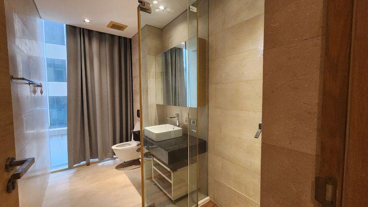 รูป Saladaeng Residences | ห้องกว้างมากหนึ่งนอนไซต์ใหญ่ ตกแต่ง สวยเรียบๆ โล่งๆ เหมาะกับคนมีของเยอะ - รูปที่ 9/11