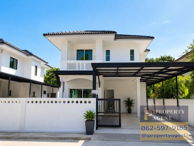 รูป ขายบ้านเดี่ยว หมู่บ้านพร้อมจิตร รีโนเวทใหม่ 7 หลัง ซอยวัดพระเงิน บางใหญ่ นนทบุรี - รูปที่ 1/35