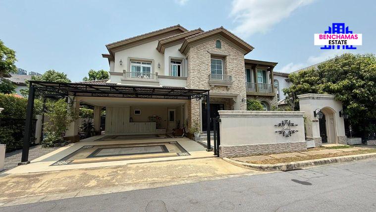รูป 🔥 ขาย บ้านเดี่ยวหรู นันทวัน บางนา กม.7 (Nantawan Bangna KM.7) | ใกล้เมกา บางนา - รูปที่ 1/8