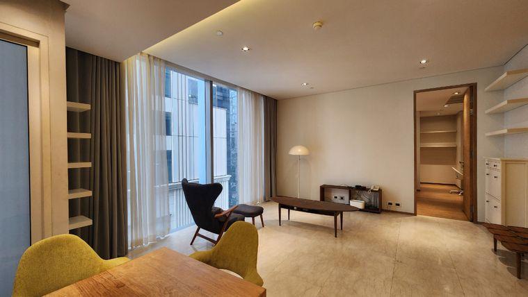 รูป Saladaeng Residences | ห้องกว้างมากหนึ่งนอนไซต์ใหญ่ ตกแต่ง สวยเรียบๆ โล่งๆ เหมาะกับคนมีของเยอะ - รูปที่ 5/11