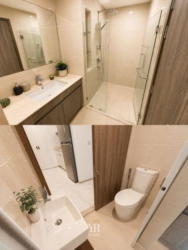 รูป IDEO Mobi Sukhumvit 66 ปล่อยเช่า ห้องโปร่งสบาย ตกแต่งสวย เปิดรับแสงธรรมชาติ พร้อมวิวมุมสูง 2 ห้องนอน 2 ห้องน้ำ - รูปที่ 5/8