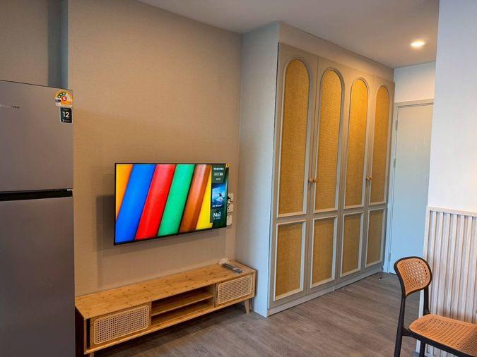 รูป AS2153 ให้เช่าคอนโด Regent Home บางนา ห้องสวย พร้อมเครื่องใช้ไฟฟ้า เฟอร์นิเจอร์ครบ - รูปที่ 5/9